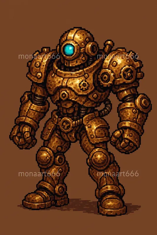 Vibrant Pixel RPG Character Engines