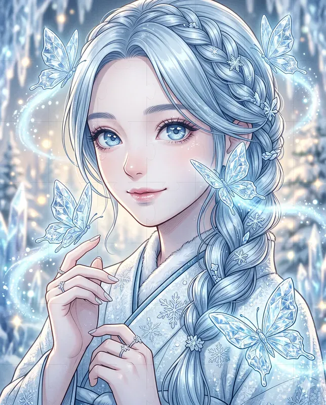 Butterfly Fantasy Manga Girls