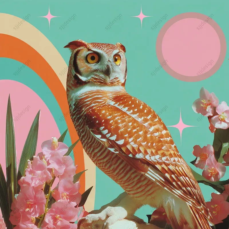 Retro Pop Portrait Collages