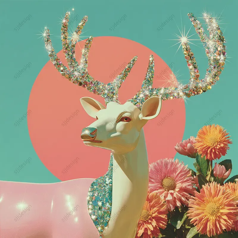 Retro Pop Portrait Collages