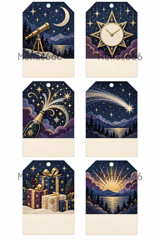 Seasonal Gift Tag Story Sets