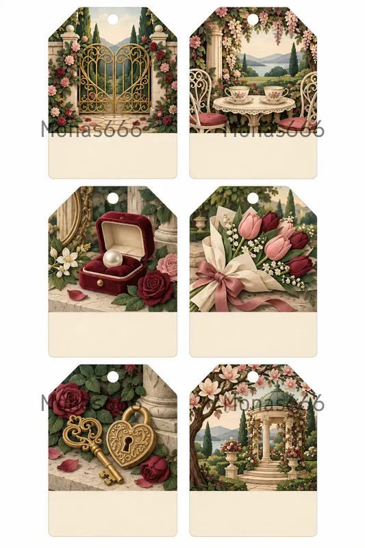 Seasonal Gift Tag Story Sets