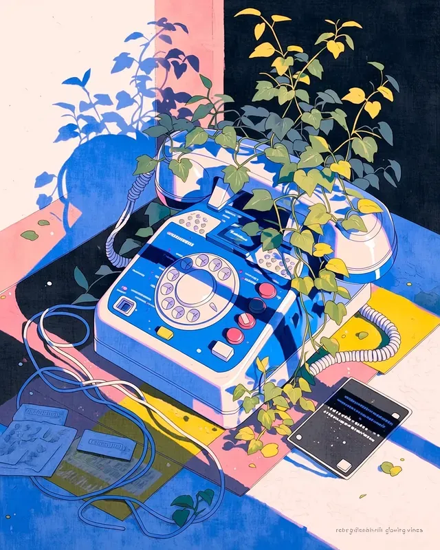 Indie Geometric Fantasy Art