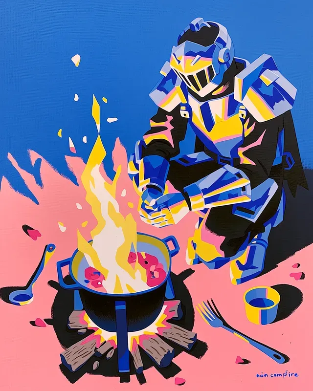 Indie Geometric Fantasy Art