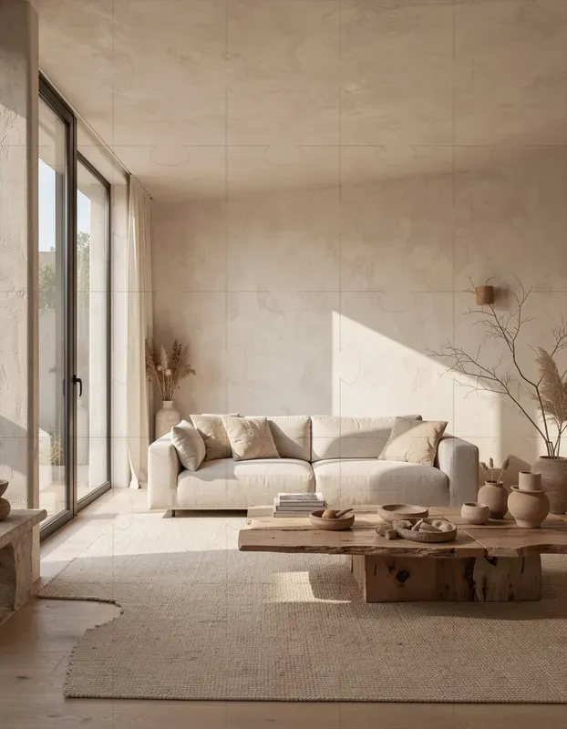 Japandi Wabi Sabi Interior Fluxes