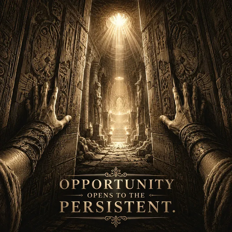 Firstperson Engraved Motivation Posters