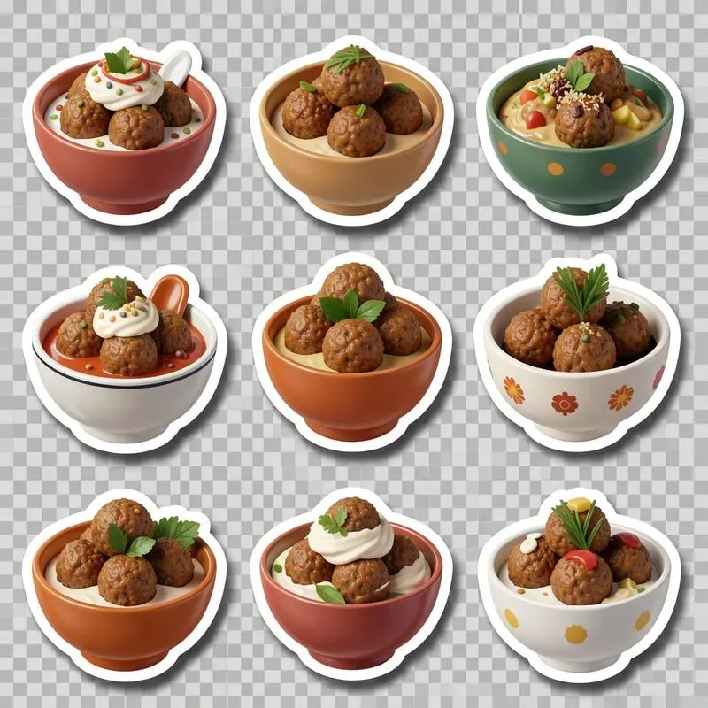 Y2k Food Sticker Sheets Cute Pngs