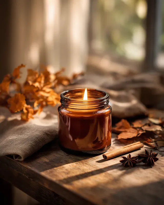 Cozy Autumn Product Photography
