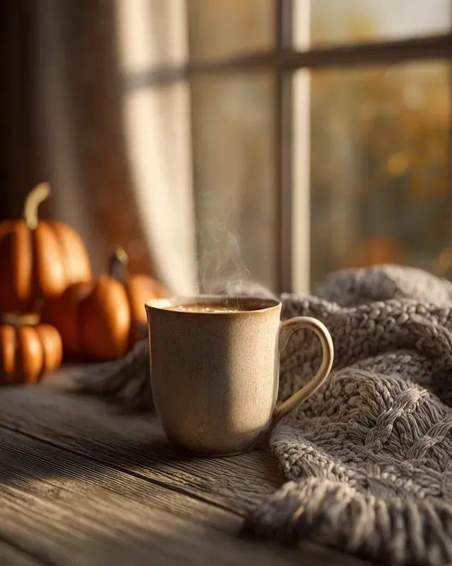 Cozy Autumn Product Photography