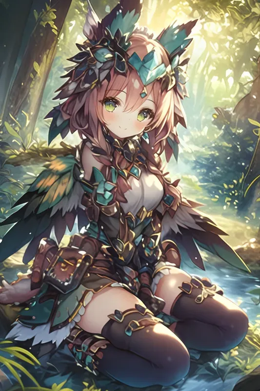 Charming Fantasy Adventurer Girls Anime