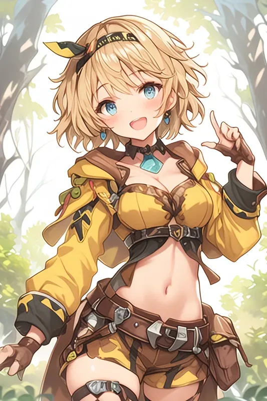Charming Fantasy Adventurer Girls Anime
