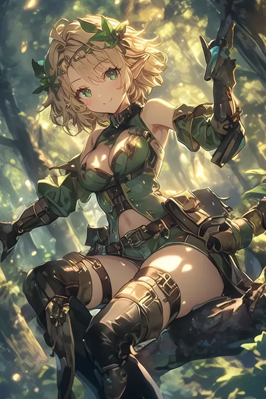 Charming Fantasy Adventurer Girls Anime