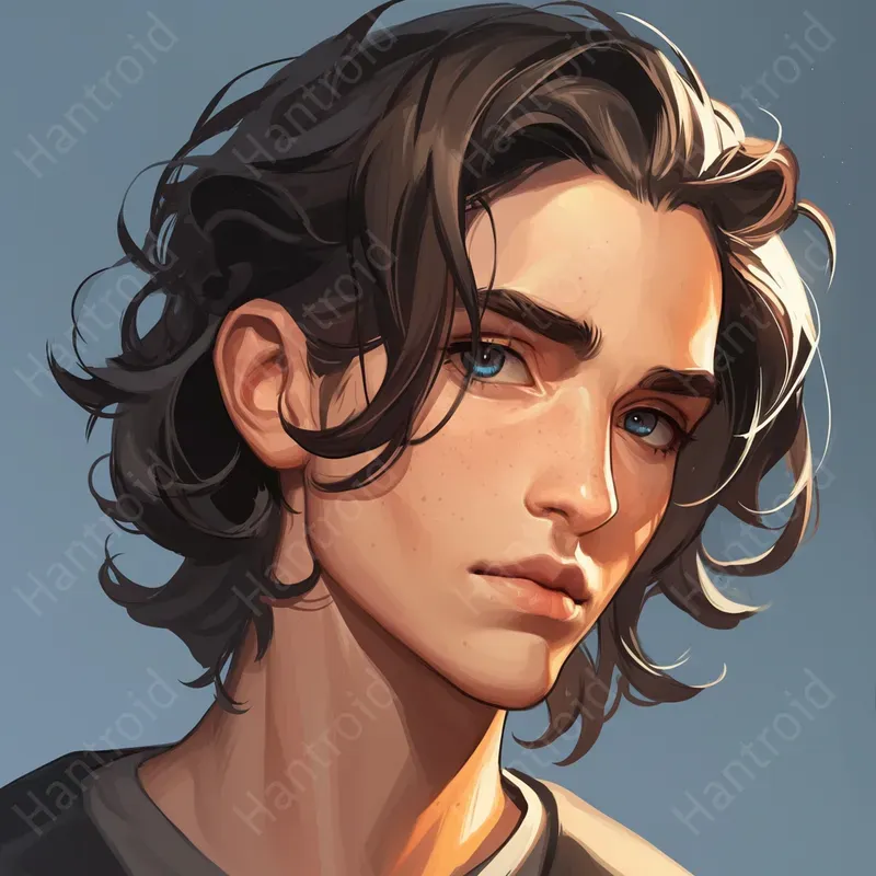 Realistic Digital Portrait Art