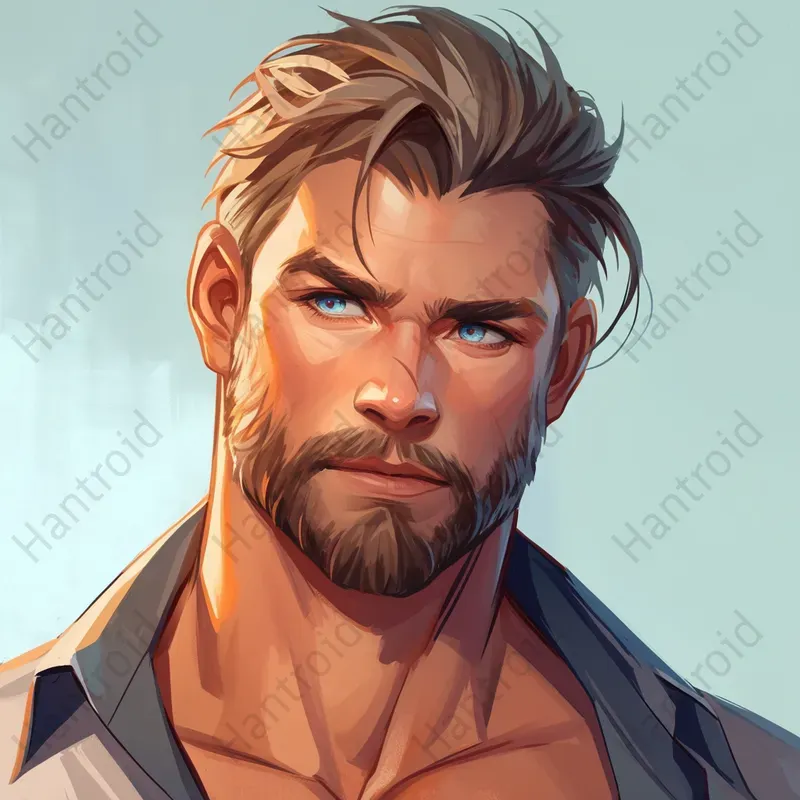 Realistic Digital Portrait Art