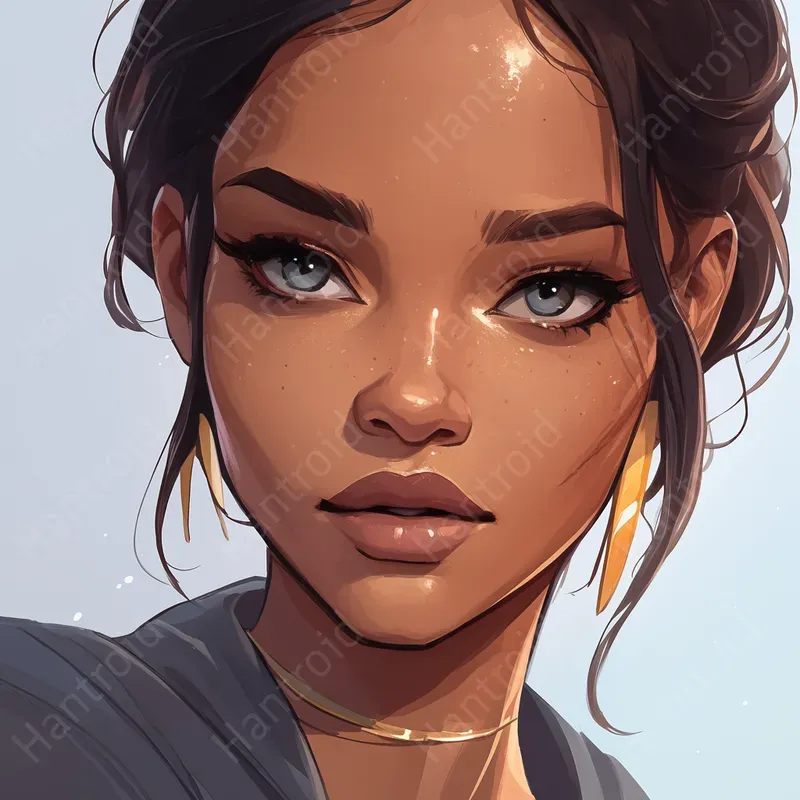 Realistic Digital Portrait Art