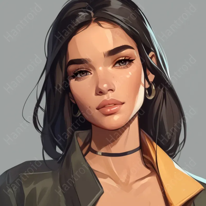 Realistic Digital Portrait Art