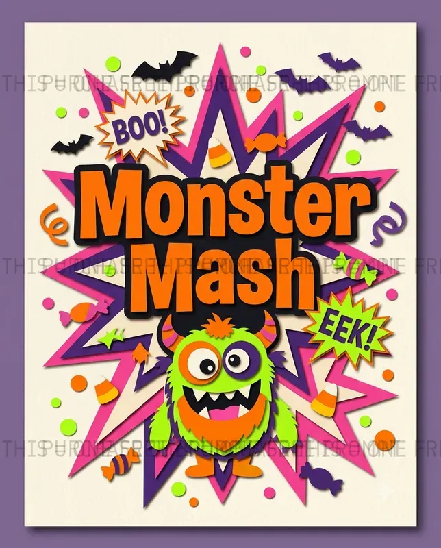 Halloween Cut Paper Graphics