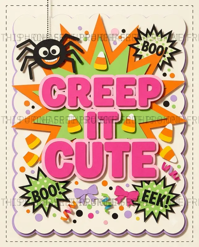 Halloween Cut Paper Graphics