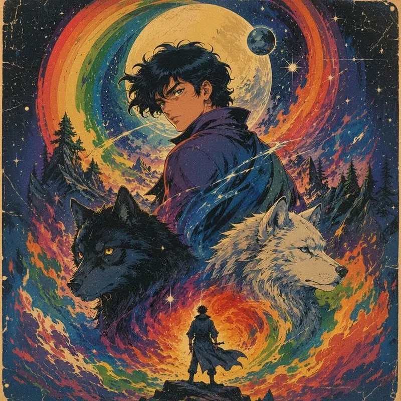 Vintage Fantasy Poster Art Any Scenes