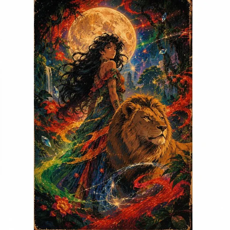 Vintage Fantasy Poster Art Any Scenes