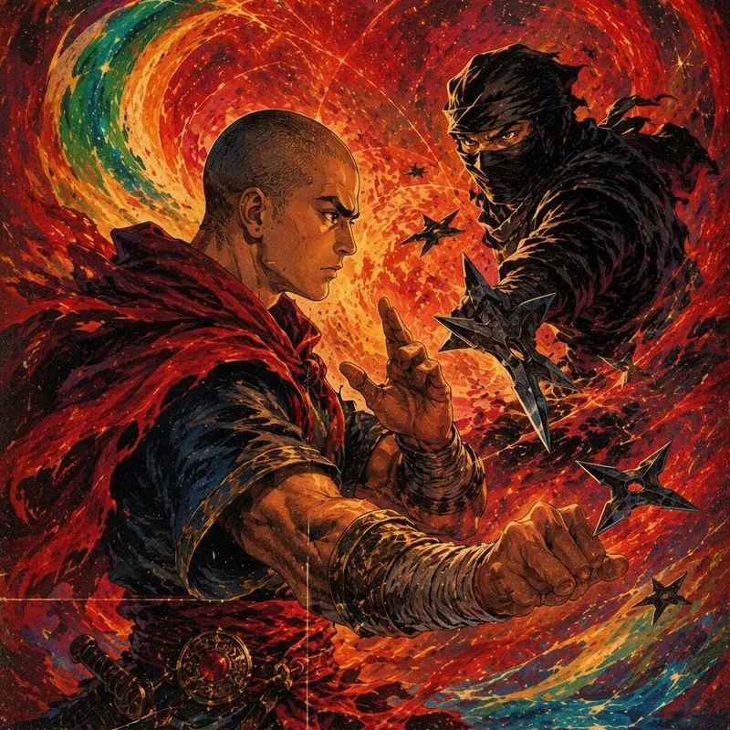 Vintage Fantasy Poster Art Any Scenes