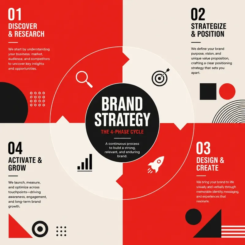 Agency Presentation Branding Infographics