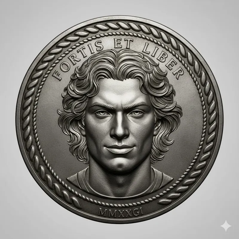 Photorealistic Engraved Coin Portraits