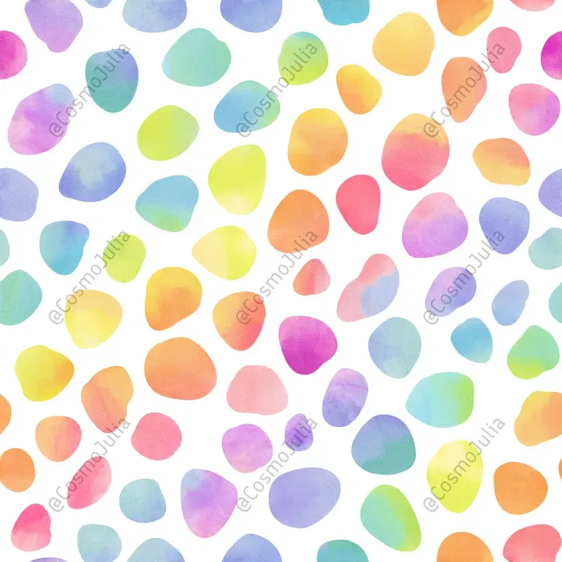 Watercolor Rainbow Pattern Collections