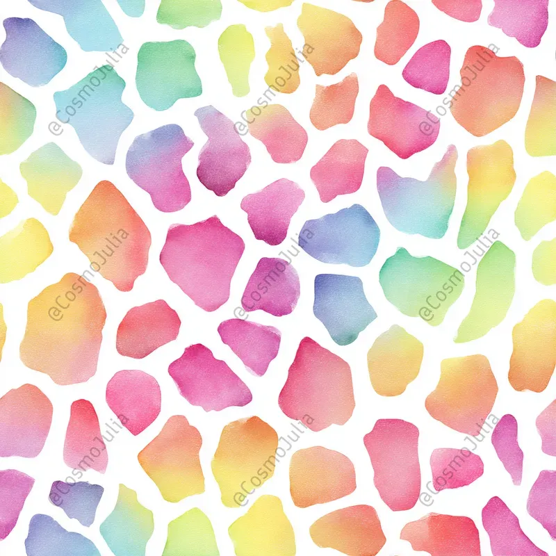 Watercolor Rainbow Pattern Collections