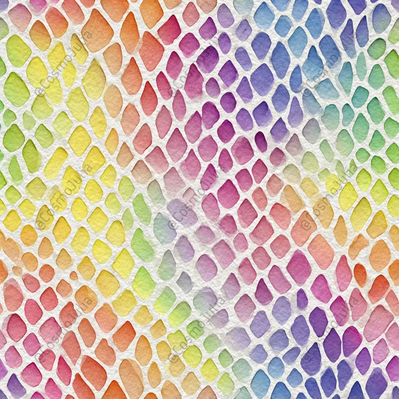Watercolor Rainbow Pattern Collections