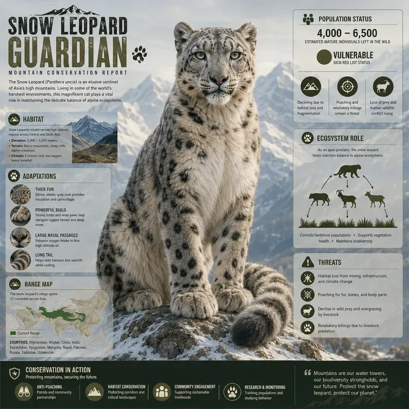Wildlife Legends Infographics