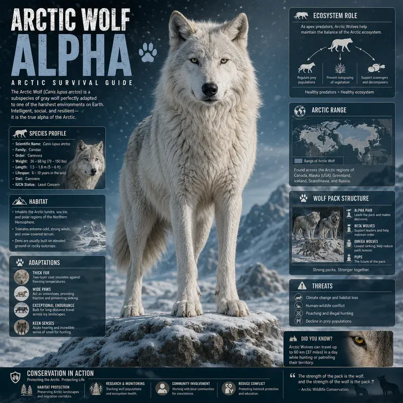 Wildlife Legends Infographics