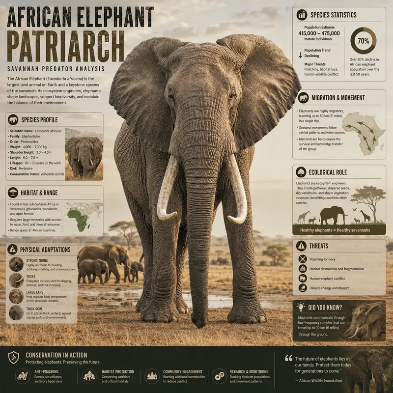 Wildlife Legends Infographics