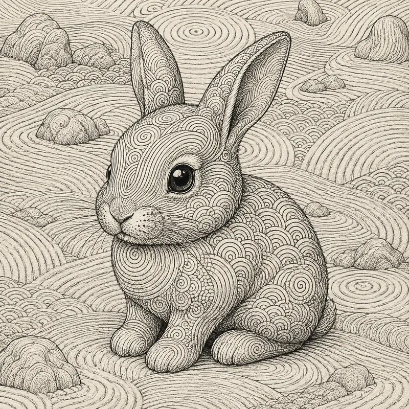 Detailed Mandala Animal Illustrations