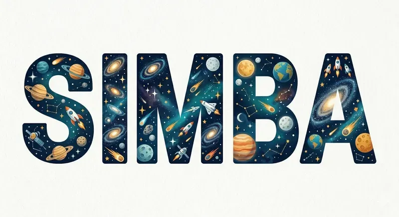 Space Adventure Custom Typography Art