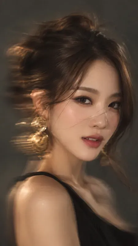 Intentional Motion Blur Fashion Portraits