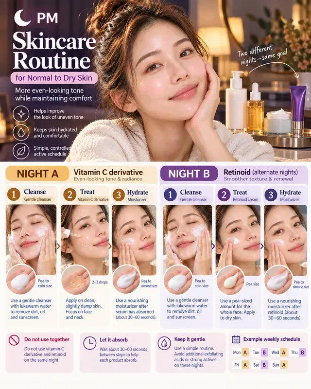 Skincare Routine Layering Guides