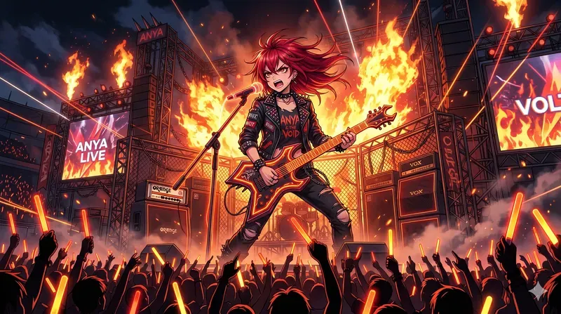 Holographic Anime Virtual Idol Concerts