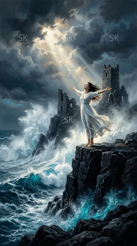 Cinematic Grand Oil Painting Wallpapers