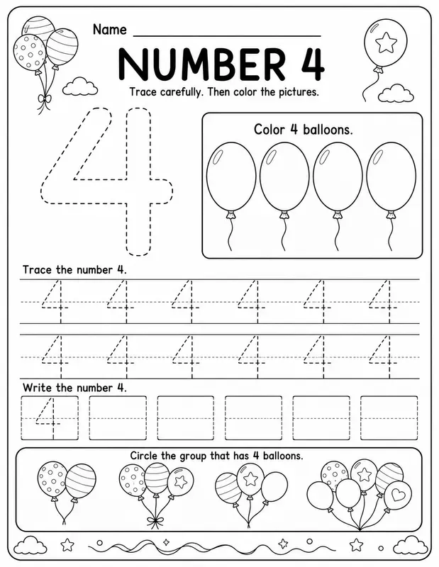 Printable Tracing Worksheet Systems