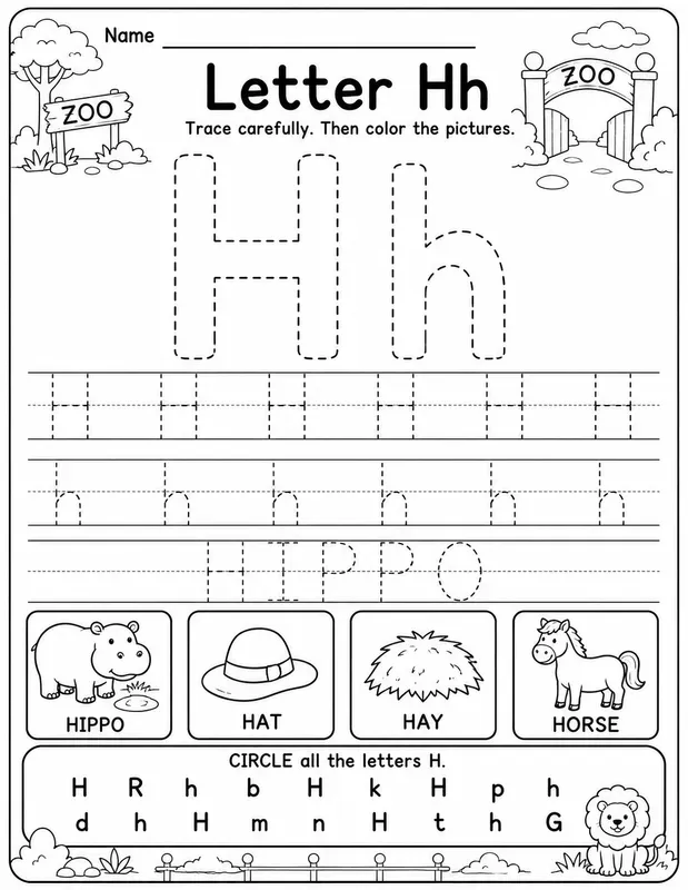 Printable Tracing Worksheet Systems