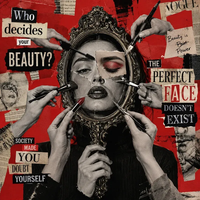 Surreal Social Collage Posters