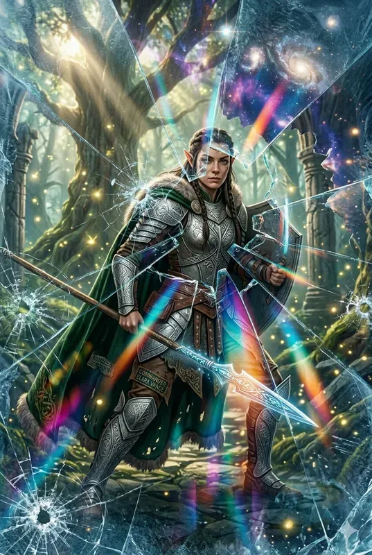 Fractured Glass Masterpieces