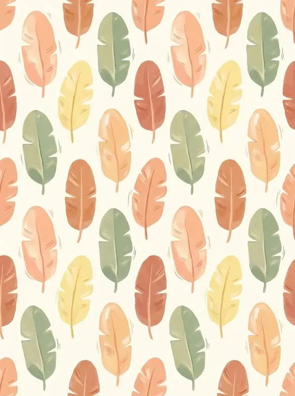 Pastel Gouache Painting Seamless Patterns