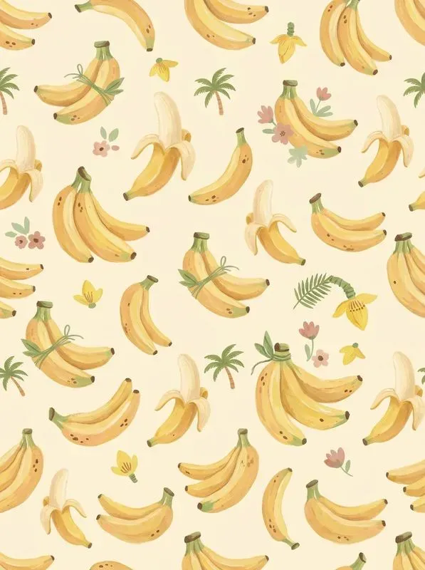 Pastel Gouache Painting Seamless Patterns