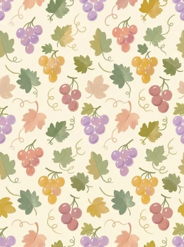 Pastel Gouache Painting Seamless Patterns
