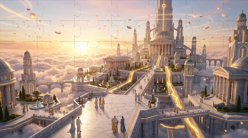 Future Mythology Floating City Concepts