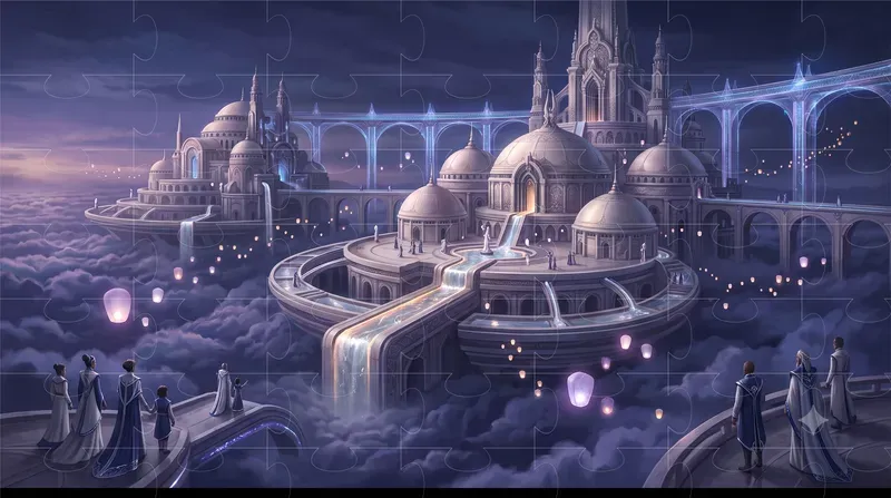 Future Mythology Floating City Concepts