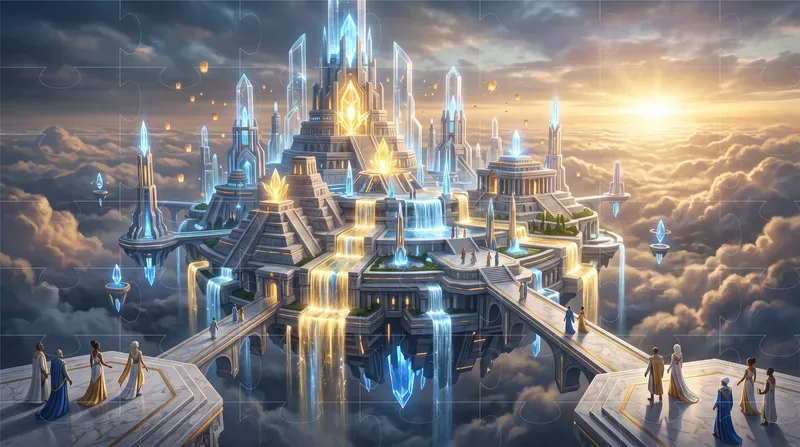 Future Mythology Floating City Concepts