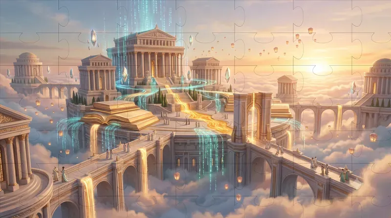 Future Mythology Floating City Concepts